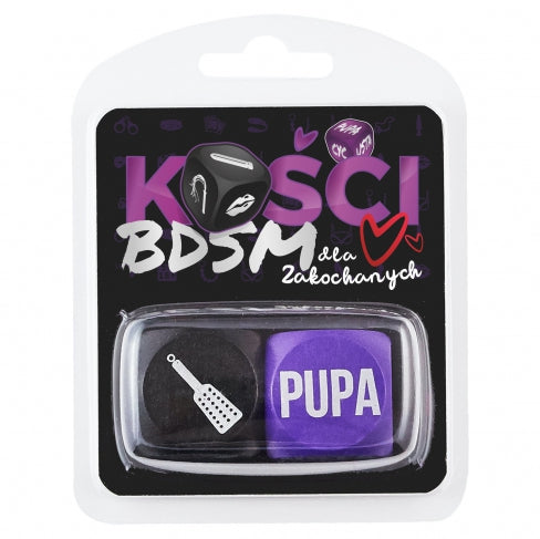 Kości do gry erotyczne BDSM dla zakochanych – romantyczna gra miłosna